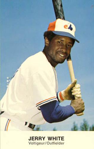 1977 Montreal Expos Photocards #NNO Jerry White Front