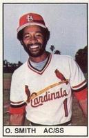 1982 All-Star Game Program Inserts #NNO Ozzie Smith Front
