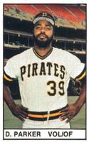 1982 All-Star Game Program Inserts #NNO Dave Parker Front