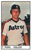 1982 All-Star Game Program Inserts #NNO Terry Puhl Front