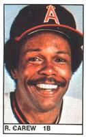 1982 All-Star Game Program Inserts #NNO Rod Carew Front