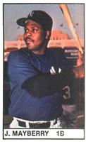 1982 All-Star Game Program Inserts #NNO John Mayberry Front