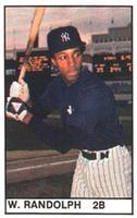 1982 All-Star Game Program Inserts #NNO Willie Randolph Front