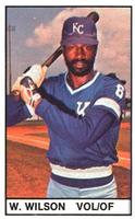 1982 All-Star Game Program Inserts #NNO Willie Wilson Front