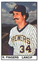 1982 All-Star Game Program Inserts #NNO Rollie Fingers Front