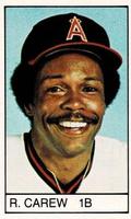 1983 All-Star Game Program Inserts #NNO Rod Carew Front