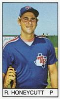 1983 All-Star Game Program Inserts #NNO Rick Honeycutt Front