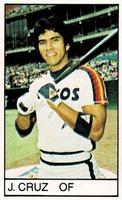 1983 All-Star Game Program Inserts #NNO Jose Cruz Front