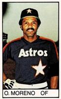 1983 All-Star Game Program Inserts #NNO Omar Moreno Front
