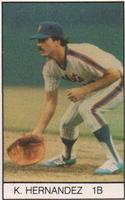 1984 All-Star Game Program Inserts #NNO Keith Hernandez Front