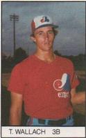 1984 All-Star Game Program Inserts #NNO Tim Wallach Front