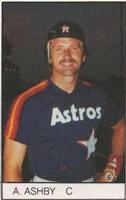 1984 All-Star Game Program Inserts #NNO Alan Ashby Front