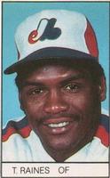 1984 All-Star Game Program Inserts #NNO Tim Raines Front