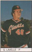 1984 All-Star Game Program Inserts #NNO Gary Lavelle Front