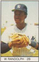 1984 All-Star Game Program Inserts #NNO Willie Randolph Front