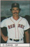 1984 All-Star Game Program Inserts #NNO Dwight Evans Front