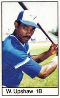 1985 All-Star Game Program Inserts #NNO Willie Upshaw Front