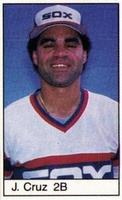 1985 All-Star Game Program Inserts #NNO Julio Cruz Front