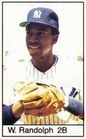 1985 All-Star Game Program Inserts #NNO Willie Randolph Front