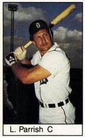 1985 All-Star Game Program Inserts #NNO Lance Parrish Front