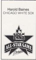 1985 All-Star Game Program Inserts #NNO Harold Baines Back
