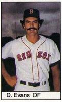1985 All-Star Game Program Inserts #NNO Dwight Evans Front