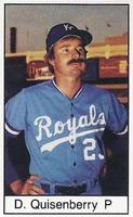 1985 All-Star Game Program Inserts #NNO Dan Quisenberry Front