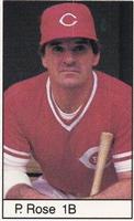 1985 All-Star Game Program Inserts #NNO Pete Rose Front