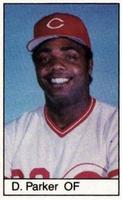 1985 All-Star Game Program Inserts #NNO Dave Parker Front