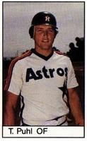 1985 All-Star Game Program Inserts #NNO Terry Puhl Front