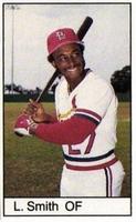 1985 All-Star Game Program Inserts #NNO Lonnie Smith Front