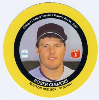1989 Cadaco Discs #NNO Roger Clemens Front