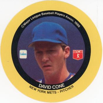 1989 Cadaco Discs #NNO David Cone Front