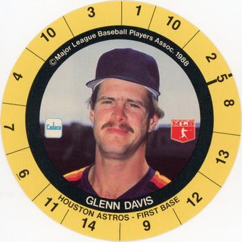 1989 Cadaco Discs #NNO Glenn Davis Front
