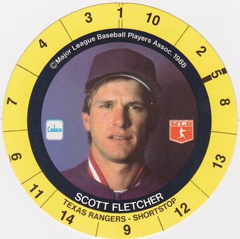 1989 Cadaco Discs #NNO Scott Fletcher Front