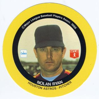 1989 Cadaco Discs #NNO Nolan Ryan Front