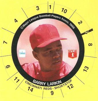 1989 Cadaco Discs #NNO Barry Larkin Front