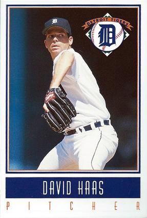 1993 Gatorade Detroit Tigers #NNO David Haas Front