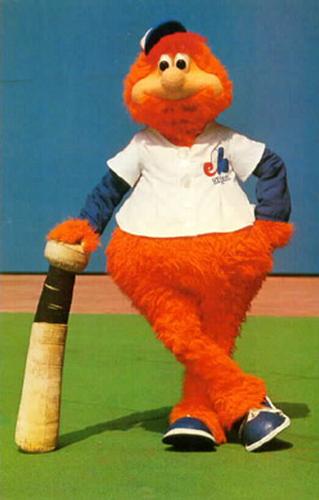 1985 Montreal Expos Postcards #NNO Youppi Front