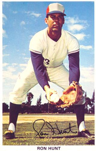 1974 Weston Foods Montreal Expos #NNO Ron Hunt Front