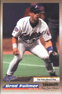 2000 Palm Beach Post Montreal Expos #5 Brad Fullmer Front