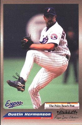 2000 Palm Beach Post Montreal Expos #7 Dustin Hermanson Front