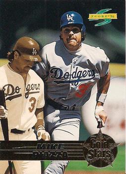 1996 Score - Gold Stars #5 Mike Piazza Front