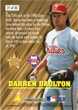 1996 Score - Gold Stars #21 Darren Daulton Back