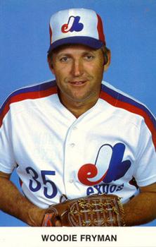 1983 Montreal Expos Photocards #NNO Woodie Fryman Front