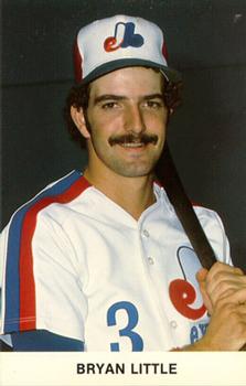 1983 Montreal Expos Photocards #NNO Bryan Little Front