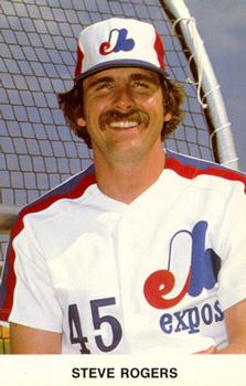 1983 Montreal Expos Photocards #NNO Steve Rogers Front