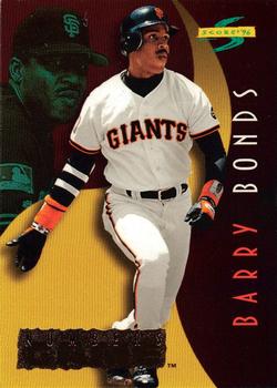 1996 Score - Numbers Game #5 Barry Bonds Front