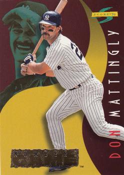 1996 Score - Numbers Game #23 Don Mattingly Front