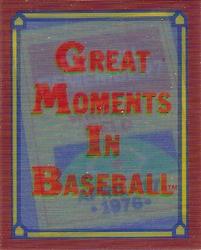 1988 Score - Magic Motion: Great Moments in Baseball #20 Mike Schmidt: 04/17/1976 Front